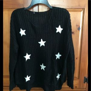 Adorable star sweater size s